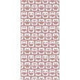 thumbnail image 2 of CafePress - Rosy Brown And White Owl Pattern - Large Beach Towel, Soft 30"x60" Towel with Unique Design, 2 of 3