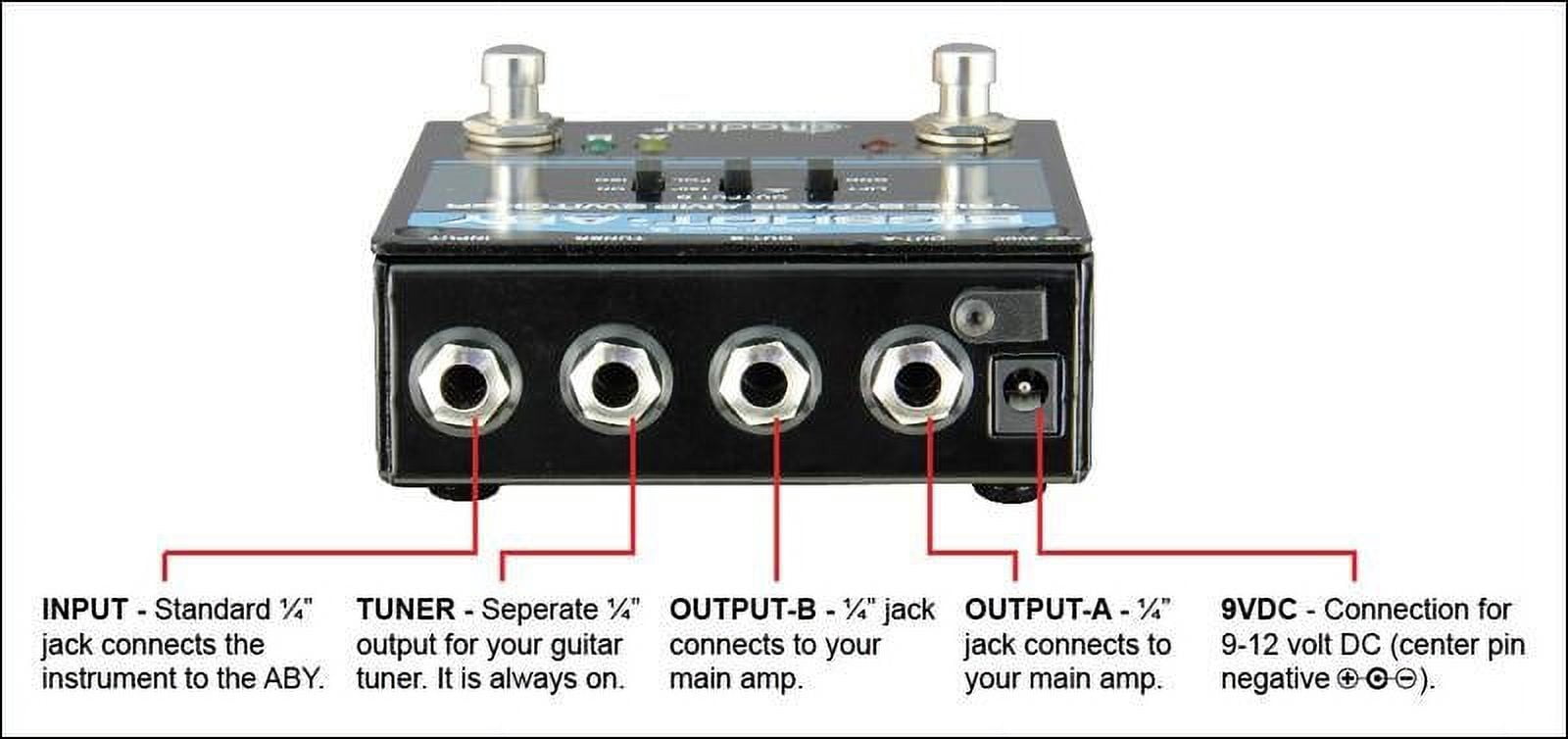 Radial Engineering BigShot ABY True Bypass Switch Pedal