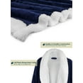 thumbnail image 5 of Premium Womens Sherpa Fleece Robe | Luxurious Soft, Warm, Plush Bathrobe, 5 of 7