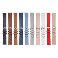 thumbnail image 5 of Morellato Micra-Evoque (Ec) Smooth Textured Genuine Leather Watch Strap - Dark Brown - 22mm - Chrome-plated Stainless Steel Buckle - PERFORMANCE Collection, 5 of 10