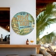 thumbnail image 6 of American Art Decor Tiki Bar Round MDF Wall Plaque - 20" x 20" x 0.35", 6 of 6