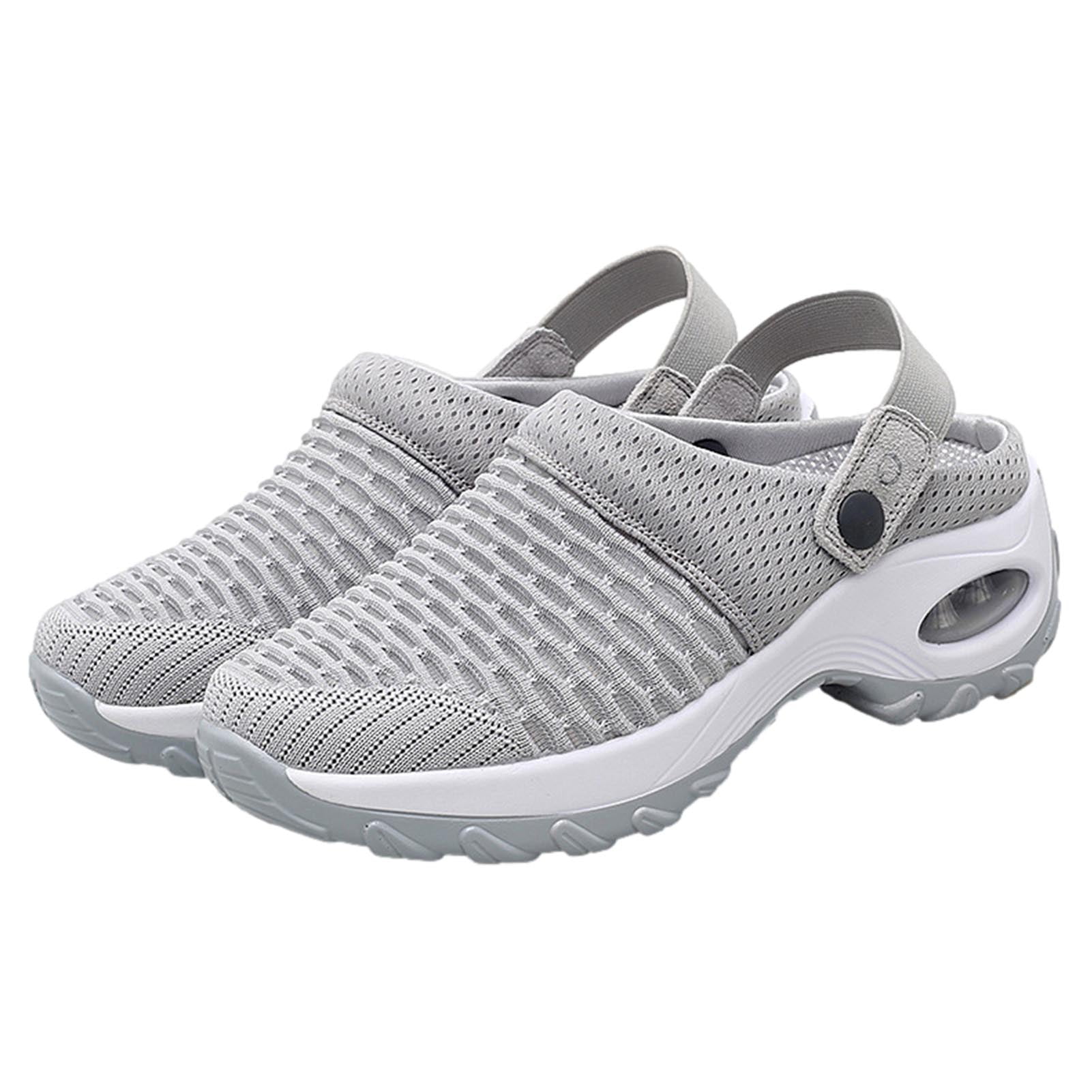 Walking Sandals for Women Walking Sneakers Elastic Sole Slippers