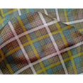 thumbnail image 4 of oneOone Silk Tabby Gray Fabric Madras Check Craft Projects Decor Fabric Printed By The Yard 42 Inch Wide, 4 of 4