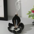 thumbnail image 6 of OIUR Lotus Incense Stick Holder Backflow Incense Burner Resin Incense Cone Holder for Incense Lovers Gift Home Table Centerpiece, 6 of 6