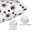 thumbnail image 5 of Kll Halloween Spider Pillow Covers Envelope Closure,Super Soft And Cozy Fuzzy Fleece Pillow Case Cover 14"X20", 5 of 9