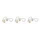 thumbnail image 3 of Cortina de metal Bewildely 2 piezas Sujetador de cortina Beige, 3 of 6