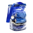 thumbnail image 1 of Kit de ecuestre con suministros para montar , bolsa de transporte y equipo para transporte, práctica y pista de carreras. Azul, 1 of 8