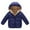 Dark Blue, variant on GDEGE Autumn/Winter Preschool Girls/Boys Long Sleeve Hooded Removable Hat Down Filled Jacket Casual jacket Beautiful Fashion jacket Home Party jacket for 2 to 7 Years Old