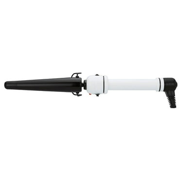 Hot Tools Professional 1/2-1-Inch Nano Ceramic Tapered Salon Curling Iron, White