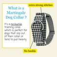 thumbnail image 5 of Country Brook Petz® 2 inch Houndstooth Martingale Dog Collar, Medium, 5 of 7