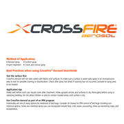 Crossfire Bed Bug Aerosol - 17 oz Can by MGK
