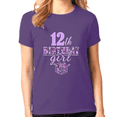 thumbnail image 2 of 12th Birthday Shirt Girls Birthday Outfit 12 Year Old Girl 12th Birthday Gifts Cute Birthday Girl Shirt, 2 of 6