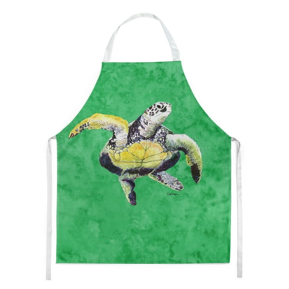 Carolines Treasures 8671APRON Turtle Apron Large multicolor