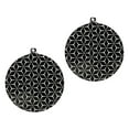 thumbnail image 2 of CNKOO 2 Pcs Tapis de Protection pour Plaque de Cuisson à Induction en Silicone Fibre de Verre 22CM, 2 of 9