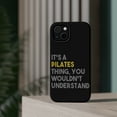 thumbnail image 4 of DistinctInk Tough Case for Apple iPhone 15 PLUS (6.7" Screen), Compatible with MagSafe Charging - It's a Pilates Thing You Wouldn't Understand, 4 of 6