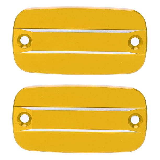 Tapa De Depósito De Líquido De Frenos, Conveniente Y Elegante Tapa De Depósito De Líquido De Frenos Para Reemplazar Para Motocicleta Para Uso Profesional Para Uso General OTVIAP Amarillo