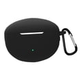 thumbnail image 2 of Funda de silicona para auriculares compatible con Bluetooth para Huawei Freebuds 4i (negro), 2 of 9