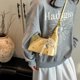 thumbnail image 4 of Bolso de mano baguette sencillo de moda coreana para mujer, nuevo estilo 2025, bolso bandolera con lazo dulce, 4 of 5