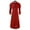 H-Red1307, variant on FEIFLY Priest Men Gothic Robe Halloween Father Outfits Party Halloween Solid Color Festival Clothing