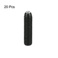 thumbnail image 3 of Uxcell Ball Point Set Screws, M4 x 16mm High Carbon Steel Metric Spring Hex Socket Grub Screw 20 Pack, 3 of 7
