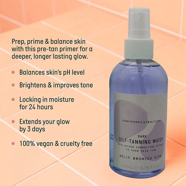 Body Care 200ml Color Self Tanning Spray Tanning Water Color Correcting Self Tanning Spray And Effective Beach Self Tanning Spray