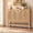 Light Walnut-with 4 Doors, variant on HMstone Fluted Buffet Cabinet with Storage, 47.2’’W Wooden Sideboard Storage Cabinet with Adjustable Shelf, Modern Accent Cabinet for Dining, Kitchen and Living Room, Walnut