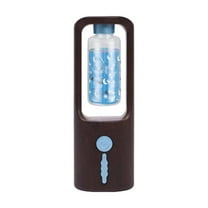 PureCasa Waterless Aroma Diffusers 50ml, Household Wall-Mounted Mini USB Plug-in Aromatherapy Oil Diffuser, Dark Wood Grain Mute Portable Humidifiers for Bedroom Hotel, 1PC, B, 6.5"x2.4"x1.6"