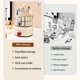 thumbnail image 3 of Organizador De Maquillaje Giratorio, Organizador De Almacenamiento De CosméTicos De 5 Compartimentos Con CajóN, Organizador De Escritorio Para BañO, MultifuncióN, 3 of 5
