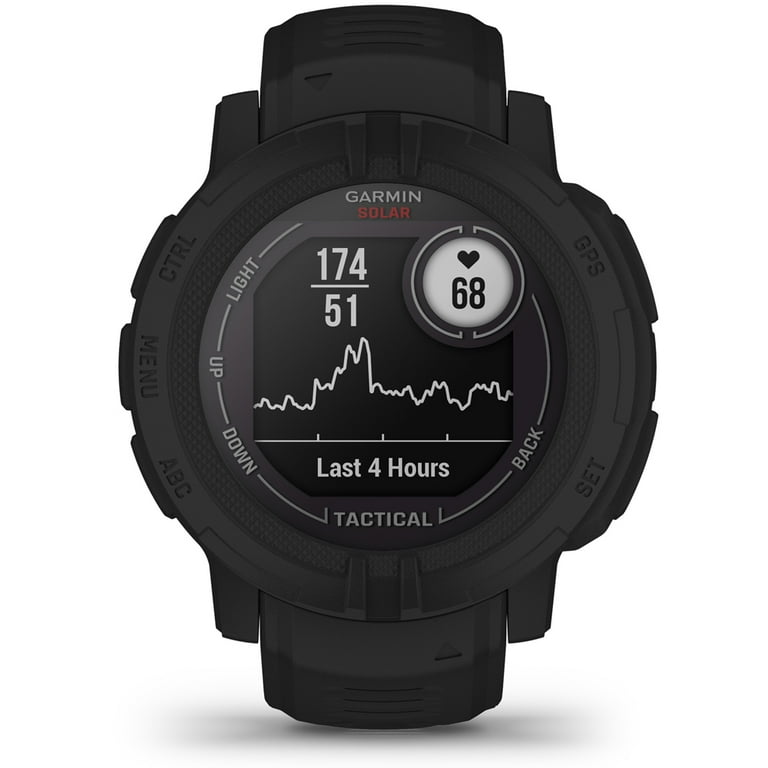 Garmin Instinct 2 Solar GPS Smartwatch Tactical Edition Black with