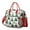 White Christmas Tree, variant on Red Christmas Tree Pattern Womens Lunch Box for Work,Insulated Large Lunch Bag for Tween and Teen,Loncheras Para Mujer,Leakproof Adult Lunch Bag for Work,Beach,Travel,Picnic,Camping
