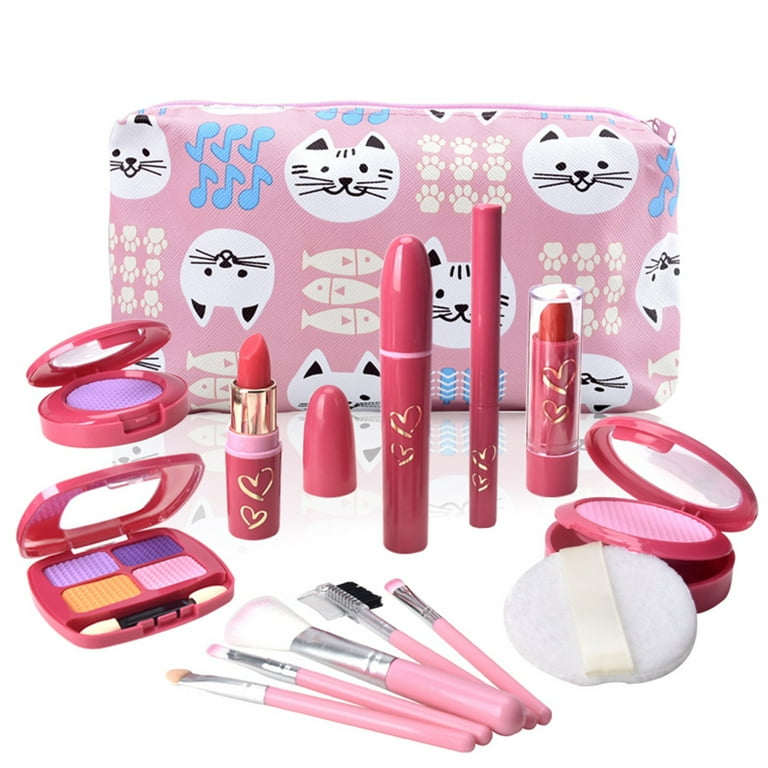 Kids Makeup Kit for Girl Toys 60PCS Teensymic Toys Girls Real Washable  Makeup