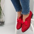 thumbnail image 1 of Verano Nueva Personalidad Casual Hollow Bow Women's Hole Zapatos individuales Wmkox8yii shkj132, 1 of 5