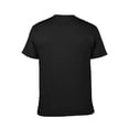 thumbnail image 3 of 100% Cotton Plus Size Men's Fishing Slogan Tee - Breathable, Short Sleeves & Crew Neck - Ideal for Outdoor Adventures, 1 pc, 3 of 6