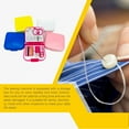 thumbnail image 3 of Maoww Boîte de Boutons de Couture Domestique Portable pour Aiguilles de Voyage Dispositif d'Urgence Réutilisable Blanc, 3 of 8