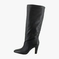 thumbnail image 2 of Steve Madden Rizk Women's Boots Black Leather Size 9 M, 2 of 8