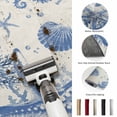 thumbnail image 5 of Area Rugs 3'x5', Blue Coastal Starfish Carpet Runner Indoor Outdoor Rugs Home Decor Aesthetic, Beach Ocean Nautical Shells Conch Non Slip Mats Washable Accent Rug for Living Room Bedroom, 5 of 8