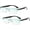 2pcs-b, variant on Self Adjusting Glasses - Color Changing Intelligent Zoom Reading Glasses with Anti Blue Light for Men and Women Featuring Comfortable Nose Pads and No Prescription Needed