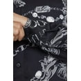 thumbnail image 3 of Versace Jeans Couture Man Black Chain Print Shirt Black Sizes IT 36-58, 3 of 4
