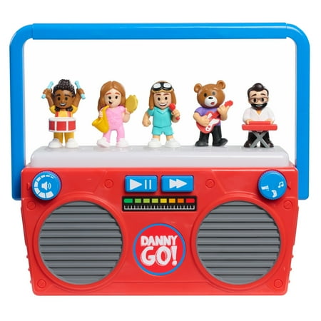Danny Go! Music Mix-Up Boombox - Interactive Sound Toy for for Preschool and Elementary School Kids Inspired by Danny Go! Show, Kids Toys for Ages 3 Up