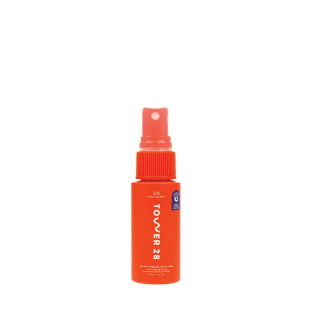 Spray facial Tower 28 SOS Daily Rescue para piel sensible, 30 ml