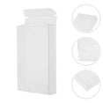 thumbnail image 5 of 10pcs PVC Cassette Tape Storage Rack Transparent Audio Tape Storage Case Clear Plastic Portable Music Collectors Container 40 wire, 5 of 5