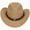 R365-Beige, variant on Cowboy Hats for Kids Vintage Wide Brim Felt Cowboy Hat Girls Cowgirl Hat with Belt Buckle(Pink,3-18 Y)