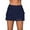 Dark Blue, variant on Women's Waistband Layered Swimdress Ruffle Swim Skirt Swimsuit Bottom