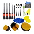 thumbnail image 1 of GROWTH TANK Automotive Cleaning Brush Set Multipurpose for Dashboard, Wheel Detail Brush 17Pcs, 1 of 9