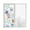Blue Teal Khaki, variant on Window Privacy Film, Blue Khaki Coral Sun Blocking Window Tint Film Heat Control One Way Blackout Window Film, Spring Summer Coastal Starfish Beach Nautical Conch Non Adhesive Static Cling 17.7x39.3