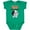 Kelly Green, variant on Inktastic English Setter Dog Gift Boys or Girls Baby Bodysuit