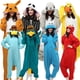 thumbnail image 2 of Favofans Animal Kigurumi Adultos Canguro Pato Mono Pijamas Disfraces de Halloween Cosplay Mono Regalo de Navidad XXL, 2 of 4