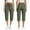 Army Green, variant on Long Shorts for Women Hiking Cargo Bermuda Shorts Lightweight Knee Length Capris for Summer Travel Fishing