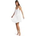 thumbnail image 2 of Roxy Women'S Standard Summer Casual Sundress Cover-Up, Sleeveless Mini Dress For Beach, Pool, And Resort Wear, Bright White, X-Small, 2 of 5
