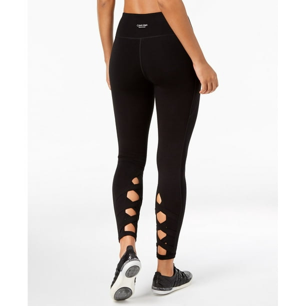 calvin klein performance high waist straight leg